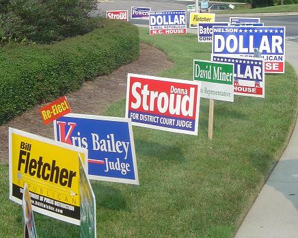 Political Campaign Signs Don’t Vote — Or Do They?